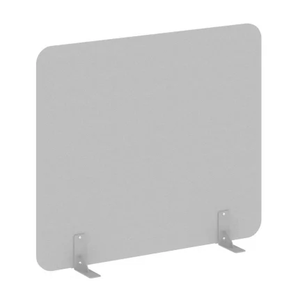 Перегородки на металлических опорах на фетровых подпятниках R-line DP.F-140-120 Серый_0