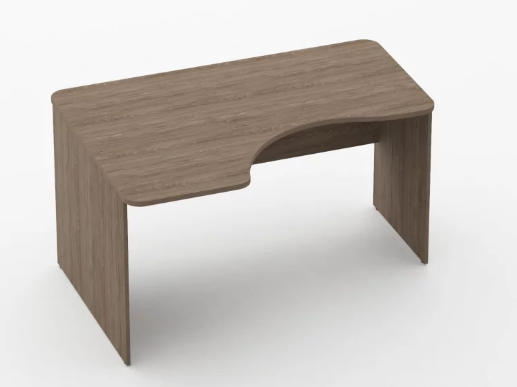 Стол угловой Glassy 1.14.14Л Дуб Верцаска_0