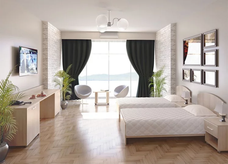 Тумба с полкой и бортиком LIGHT С-Т-40 Акация Лорка_1