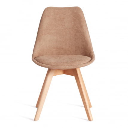 Стул TULIP SOFT (mod. 053V) дерево/пластик/ткань, 49,5 x 54,5 x 84 см, Бежевый (Beige) LY1701-4_4