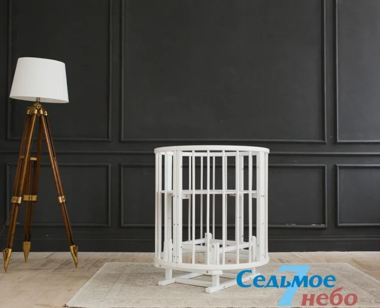 Кровать-трансформер 6-в-1 Merry Happy 01 Белая_7