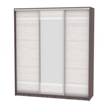 Шкаф-купе B-230х200х60-2(ЯАТ-ЯАС-D9D10D9)_0