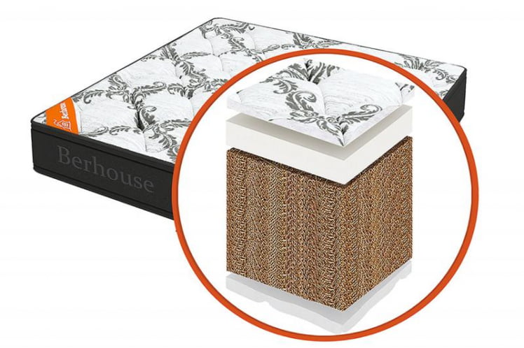 Матрас Imperial Suite кокос Gray Night (Berhouse) Размер: 1600х2000 мм _0