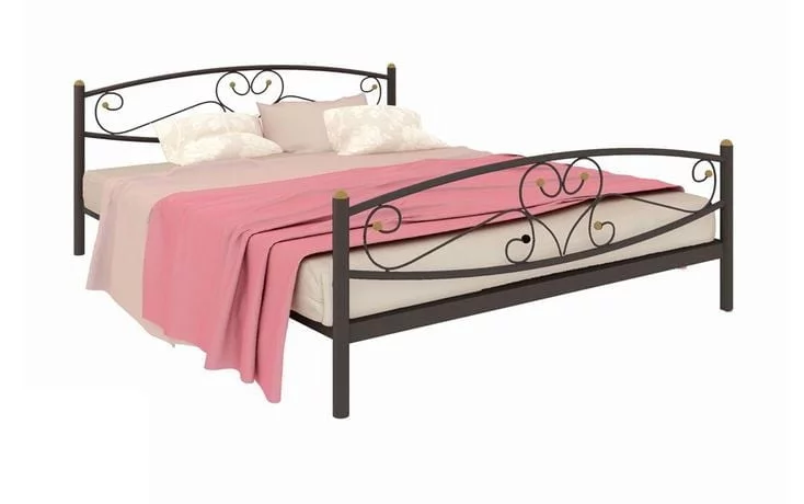 Кровать Каролина Plus 1400х1900 Черная_0