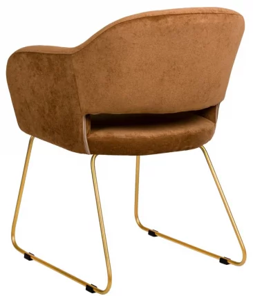 Кресло Oscar Браун/ЛинкЗолот_2