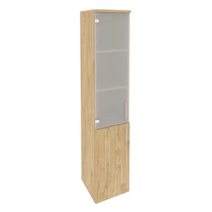 Шкаф высокий узкий левый ONIX O.SU-1.2(L) Тиквуд Светлый_0