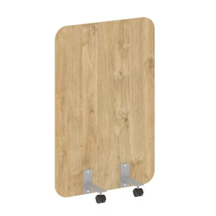 Перегородка на металлических опорах, на роликах R-line  DP.R-80-120 Тиквуд Светлый_0