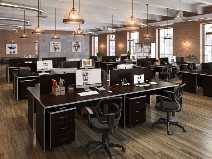 Стол письменный SWF27410401 Темный дуб_1