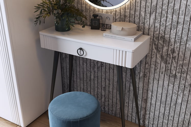 Туалетный столик (без зеркала) Ева TS-02_5