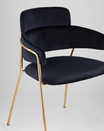 Стул Полин Темно-синий_7