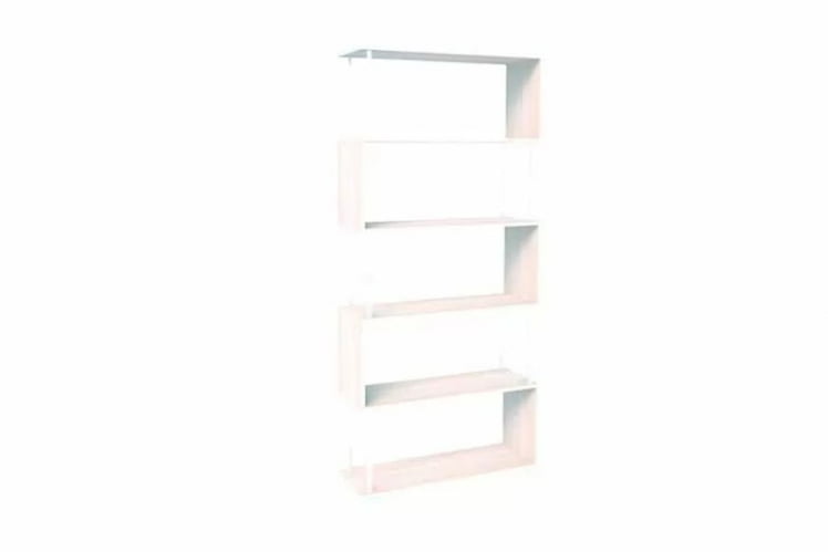 Стеллаж Змейка Ясень Анкор светлый_0