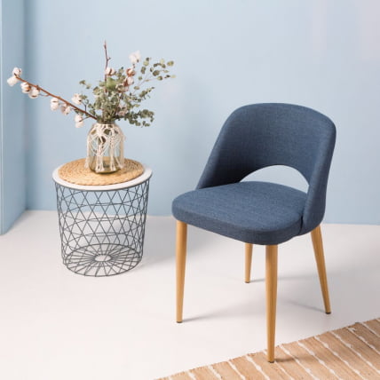 Стул Ларс Сканди Браун/Темный Орех / Lars_4