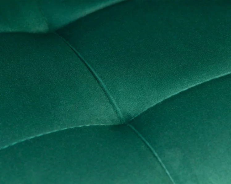 Стул обеденный DOBRIN CHILLY (Темно-зеленый Holland 30, основание белое)_6