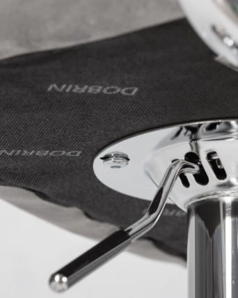 Стул барный DOBRIN KRUGER ARM (серый велюр (MJ9-75)) 2 шт_10