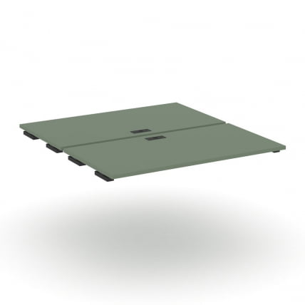 Двойной стол-приставка к двум опорным тумбам/шкафам CONCEPT CN.DSPR-008 Кобо Черный_0