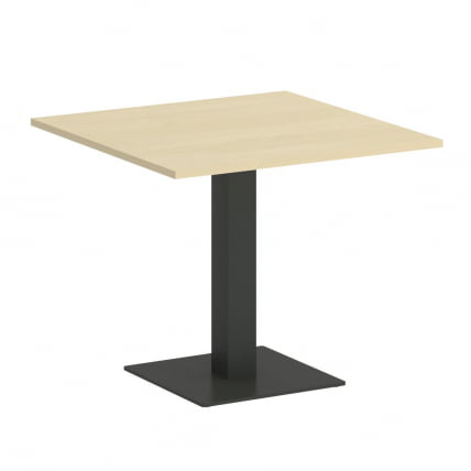 Стол журнальный квадратный HOME OFFICE VR.SP-5-90.2 Клен/Антрацит металл_0