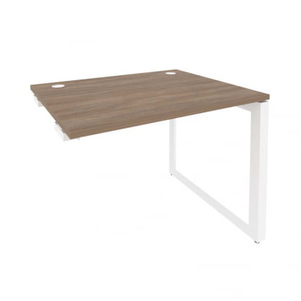 Стол-приставка на О-образном м/к к опорным элементам ONIX O.MO-SPR-1.8 Дуб Аризона/Белый_0