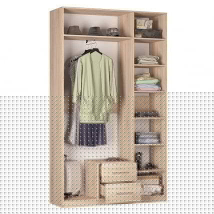 Шкаф распашный R-230х135х45-2-M(ЯШС)_1