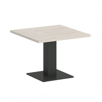 Стол журнальный квадратный HOME OFFICE VR.SP-5-60.2G Денвер Светлый/Антрацит металл_0