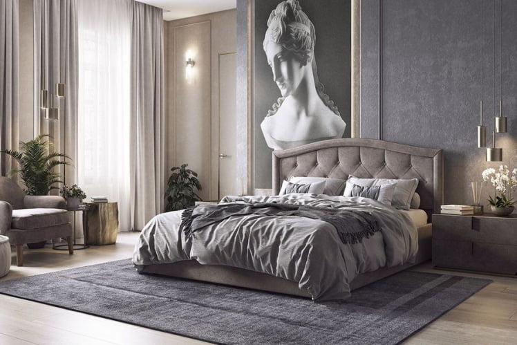 Кровать 1.6 Верона-2 КМ1.6-01.2.2076 Топаз / KM1.6-01.2.2076_4