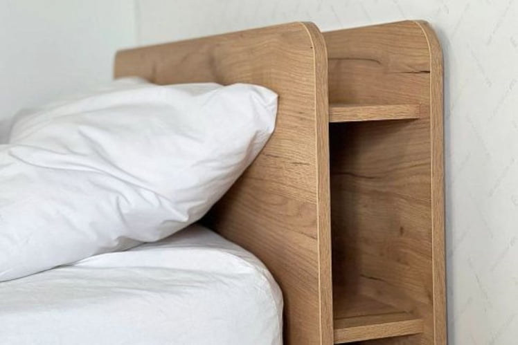 Каркас кровати Юниор 90х200 см SMU-02 белое дерево_14