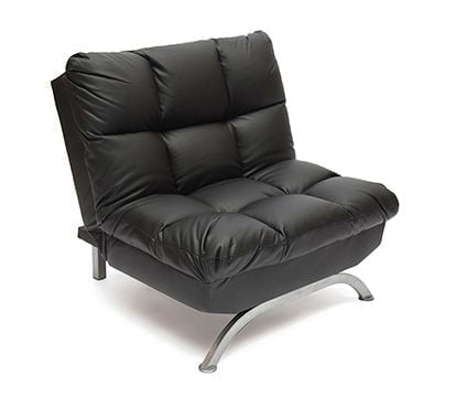 Кресло раскладное Америлло К Иск. кожа черная ПУ C36-6 / Amerillo PU C36-6_0