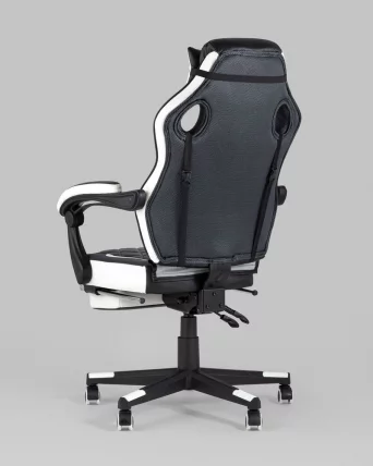 Геймерское кресло TopChairs Virage Черный-белый_12