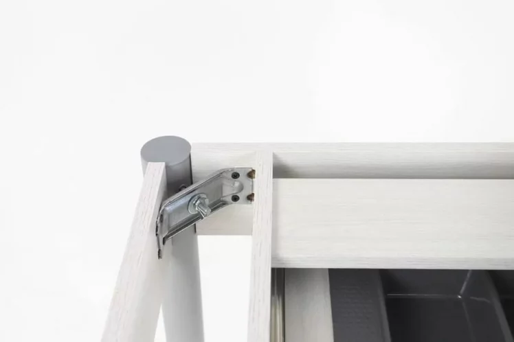 Стол-трансформер раскладной Прайм-3Р Ясень Анкор темный_11