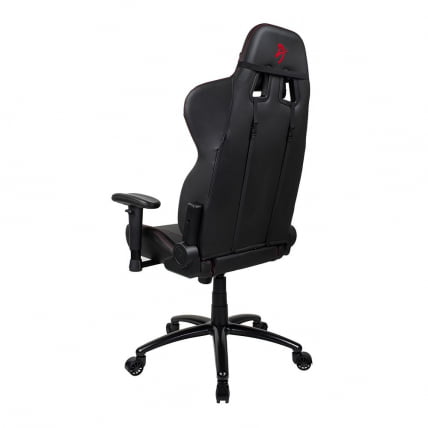 Геймерское кресло Arozzi Inizio Black PU Red logo_6