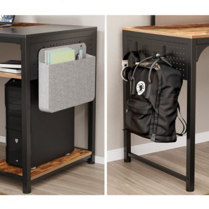 Стол письменный (для компьютера) EUREKA ZX-SS140B-RBB с шириной 140 см Brown_6