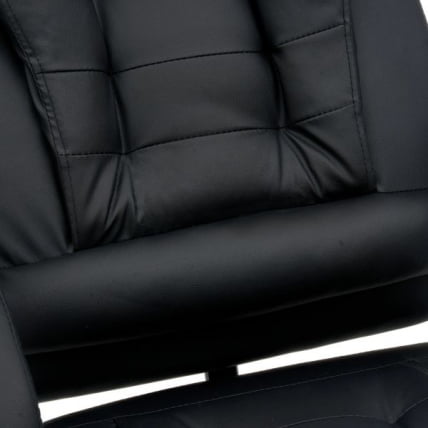 Кресло офисное с функцией вибромассажа CРОМЕКС (КРОМЕКС) Чилл МС-005 экокожа черное / CROMEX Chill MS-005_14