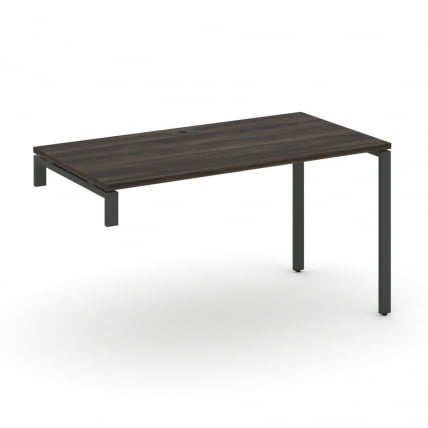 Стол надставка на опорную тумбу CONCEPT CN.OSN-001 Дуб Мали Антрацит_0