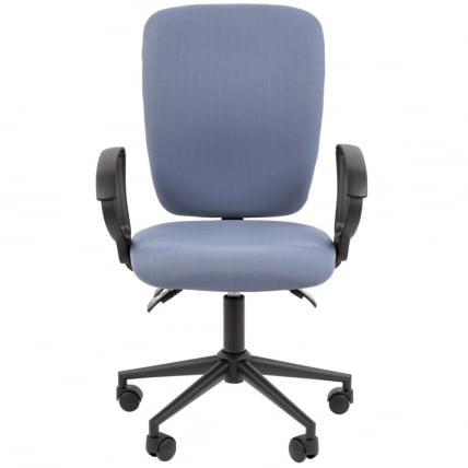 Офисное кресло CHAIRMAN 9801 BLACK Голубой_1