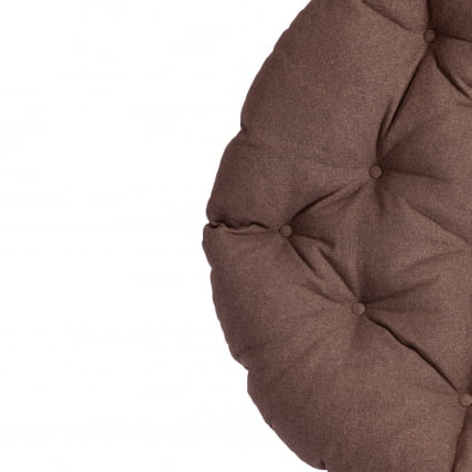 Кресло CLOUDE HOME рогожка/металл, 97х98х90-96см, коричневый, 3М7-147_8