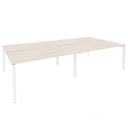 Рабочая станция на П-образном м/к ONIX O.MP-D.RS-4.4.8 Денвер Светлый/Белый_0