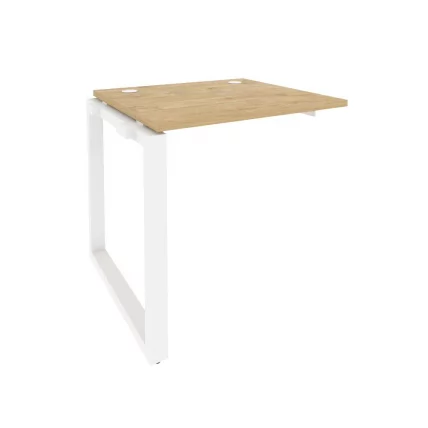 Наборный элемент рабочей станции на О-образном м/к ONIX O.MO-1.NRS-0.7 Тиквуд Светлый/Белый_0