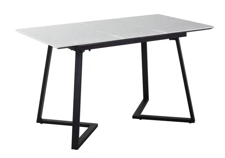 Стол Роналдо раздвиж. 140-180 Мрамор бьянко_0