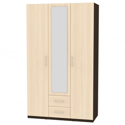 Шкаф распашный R-230х135х45-2-M(Венге-ДМ)_0