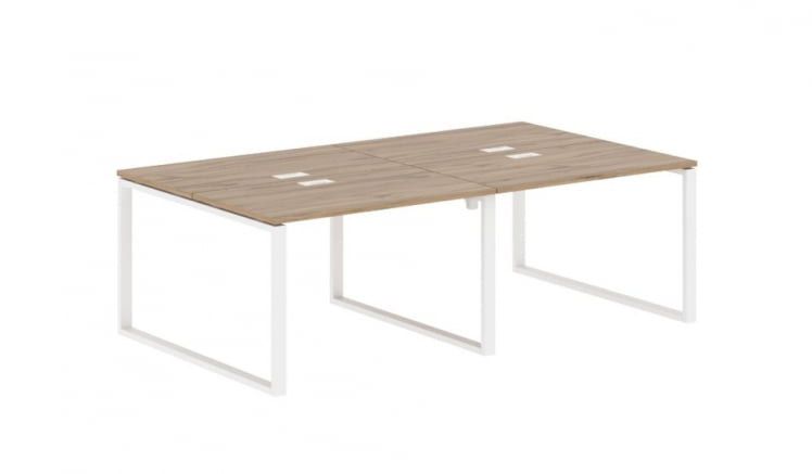 Бенч-система EDIS EQWST 2313 Дуб Денвер светлый Белый_0