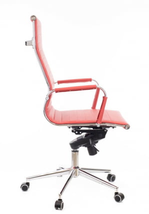 Кресло руководителя Everprof Rio M Экокожа Triks Красный_2