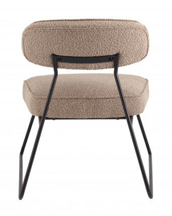 Кресло лаунж Кате букле бежевый / Kate_3