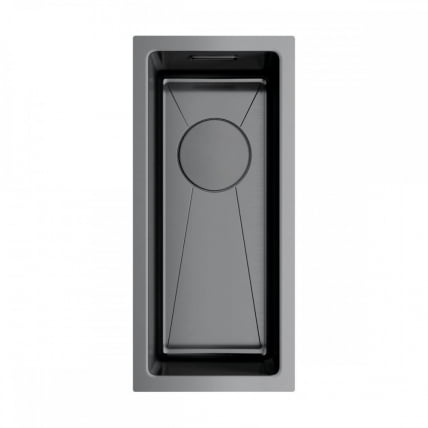 Мойка Omoikiri Taki 20-U/If-Gm Нерж.Сталь/Вороненая Сталь_0