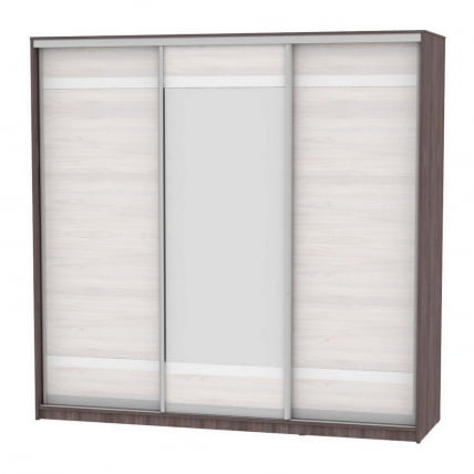 Шкаф-купе B-220х235х60-1(ЯАТ-ЯАС-D9D10D9)_0