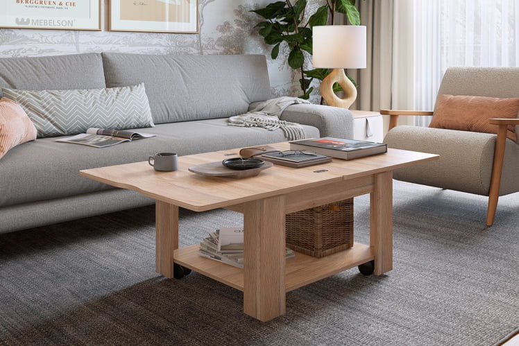 Стол-трансформер Адам 1 CZ-015 дуб мария/дуб мария_3