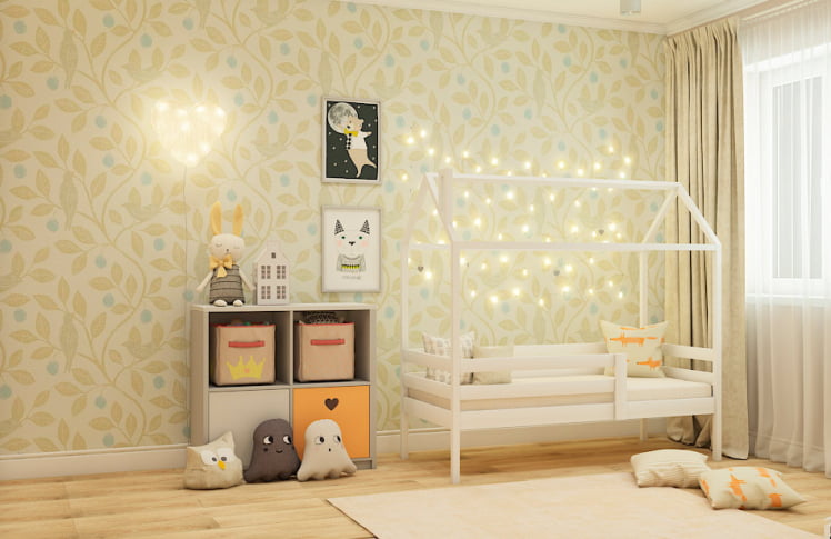 Кровать-домик RooRoom кд-33 Белый_1