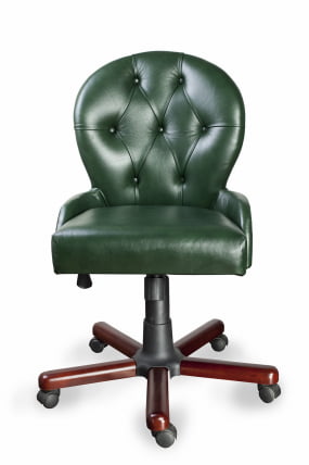 Стул Лира Классика на пятилучье с деревянными накладками_3