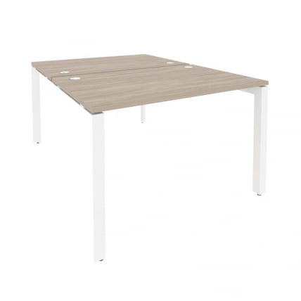 Рабочая станция на П-образном м/к ONIX O.MP-D.RS-2.2.8 Дуб Аттик/Белый_0