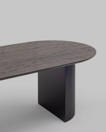 Стол обеденный Ballet 200*100*75 Темное дерево_4