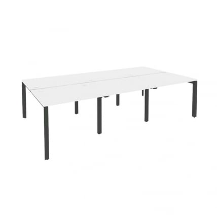 Рабочая станция на П-образном м/к ONIX O.MP-D.RS-6.1.8 Белый Бриллиант/Антрацит_0