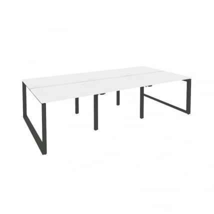 Рабочая станция на О-образном м/к ONIX O.MO-D.RS-6.1.7 Белый Бриллиант/Антрацит_0